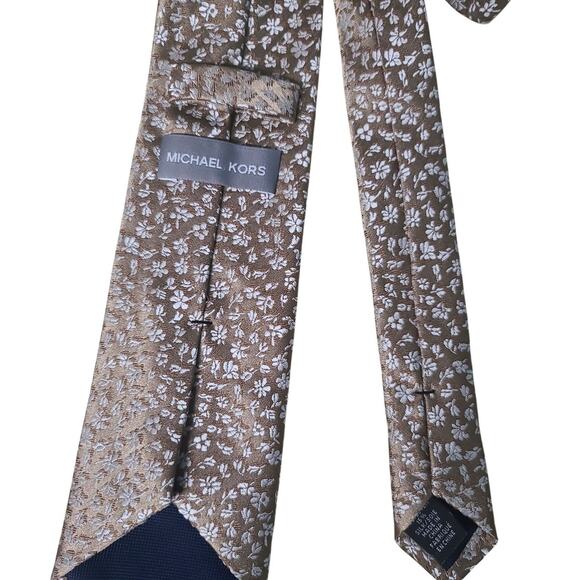 Vintage Silk Ties Lot of 4 Brooks Brothers Michael Kors Polo Red Brown Shades - Picture 3 of 9